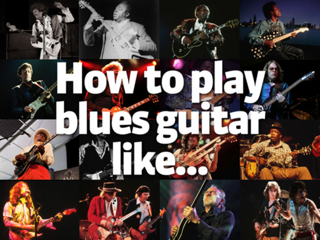 How to play blues guitar like…