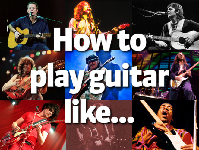 How to play blues guitar like…