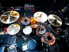 Ilan Rubin's Paramore drum setup in pictures