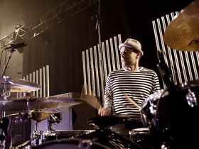Interpol's drum setup in pictures