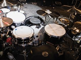 Interpol's drum setup in pictures