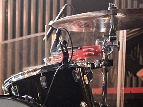 Interpol's drum setup in pictures
