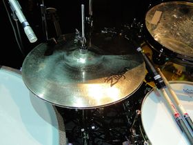 Jason Bonham's Led Zeppelin Experience drum setup in pictures