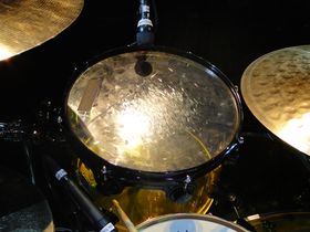 Jason Bonham's Led Zeppelin Experience drum setup in pictures