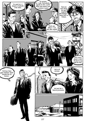 18-page preview: Johnny Cash - I See A Darkness graphic novel