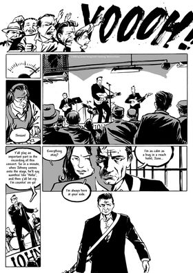 18-page preview: Johnny Cash - I See A Darkness graphic novel