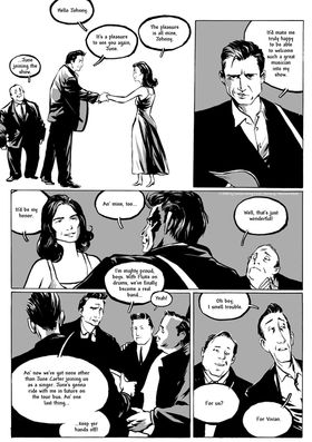 18-page preview: Johnny Cash - I See A Darkness graphic novel