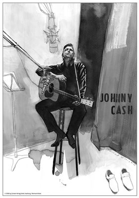 18-page preview: Johnny Cash - I See A Darkness graphic novel