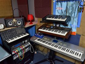 In pictures: Jon Hopkins' London studio