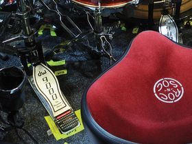 Kasabian's drum setup in pictures