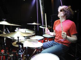 Kasabian's drum setup in pictures