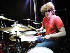 Kasabian's drum setup in pictures