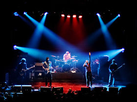 Kasabian's drum setup in pictures