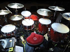 Drum kits of the pros: stars' live and studio drum setups in pictures