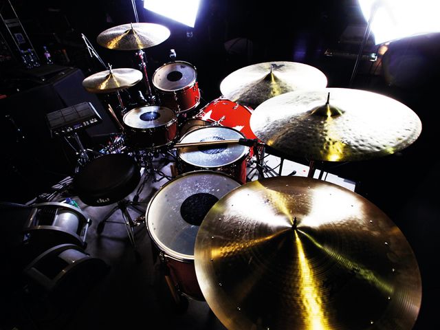 Ronnie Vannucci's Killers drum setup in pictures