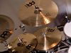 Cymbals Meinl: 13" Byzance Brilliant Fast hi-hats; 14" Soundcaster Fusion Medium hi-hats; 12" Generation X Safari hi-hats; 8" Classics Bells Effect cymbals; 20" Soundcaster Fusion Powerful ride; 16" & 18" Soundcaster Fusion Medium crashes