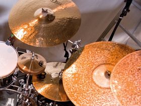 Thomas Lang and Benny Greb's drum setups in pictures