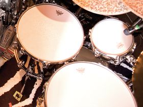 Thomas Lang and Benny Greb's drum setups in pictures
