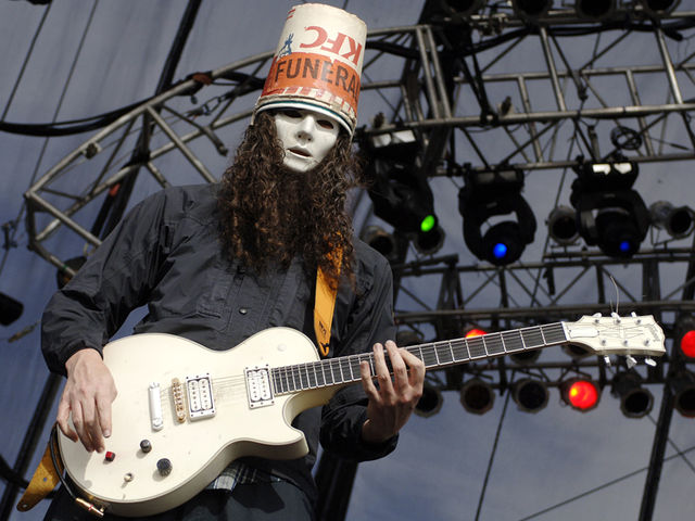 Strange headwear