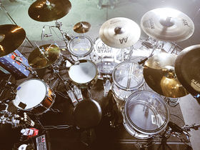 My Chemical Romance's drum setup in pictures