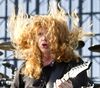 Dave Mustaine at the Big 4 show in Indio, Calfifornia, 2011