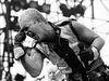 Poking yourself in the eye on stage = very metal
