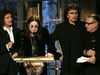 The classic Sabbath lineup at their 2006 induction into the Rock And Roll Hall Of Fame