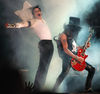 Slash makes a memorable appearance with Jackson at 1995's MTV Awards