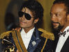 Much Too Soon Michael with producer Quincy Jones at the 1984 Grammy Awards