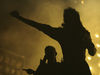 Hold My Hand Michael in silhouette during his 1992 world tour