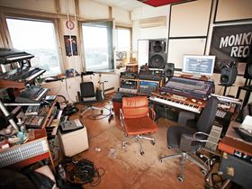 In pictures: Moderat's Berlin studio