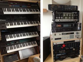 Me in my studio: Mumdance