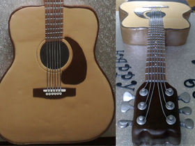 12 exceedingly good musical instrument cakes