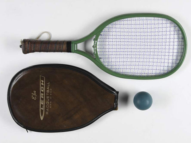 Elvis Presley racquetball racquet