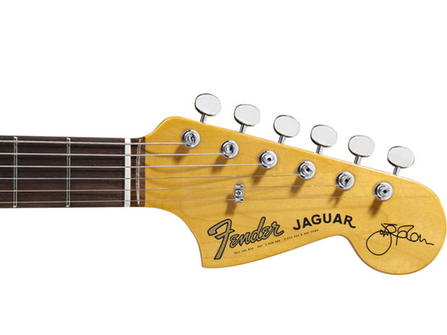 The headstock. Yep, that's a Johnny Marr signature all right