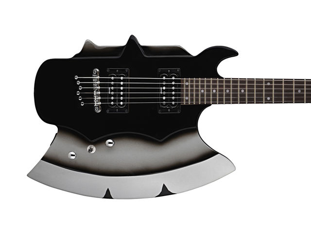 The Cort GS AXE-2 body detail