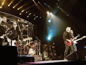 Neil Peart's Time Machine drum setup in pictures