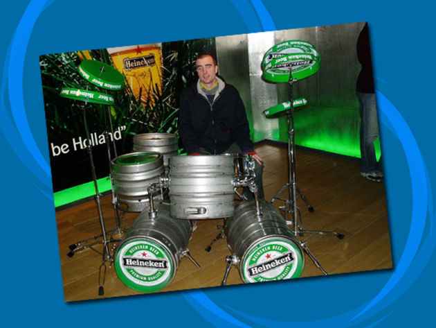 Heineken Drums