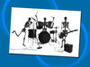 Skeleton drums blank