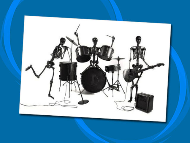 Skeleton drums