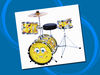 SpongeBob SquarePants drums blank