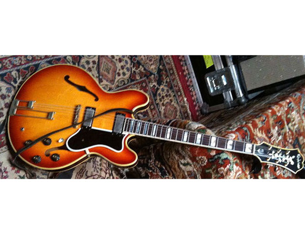 Scott Thurston's 1967 Epiphone Sheraton blank