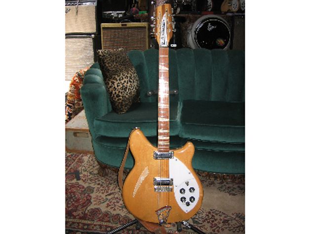 Tom Petty's 1967 blonde Rickenbacker 360/12 (serial no. GH 3747) blank