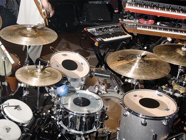 Joey Castillo's Queens Of The Stone Age drum kit