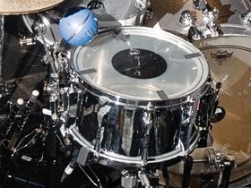 Joey Castillo's Queens Of The Stone Age drum setup in pictures