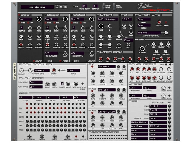 NEW! Rob Papen Predator RE