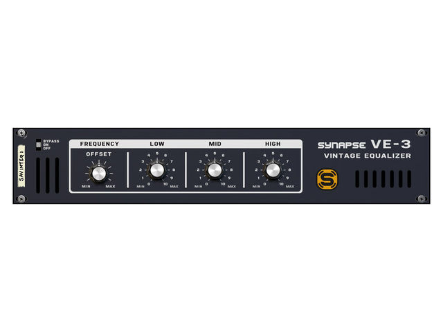 Synapse Audio VE-3 Vintage Equalizer