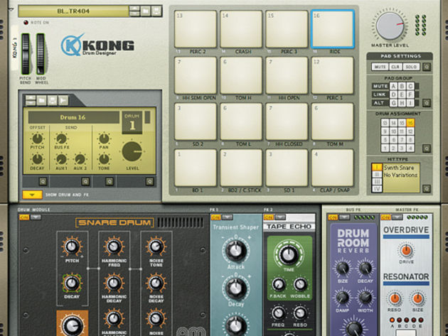 Kong Drum Designer
