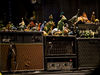 REM? Dinosaurs? The band's amps in Madison Square Garden, 2008
