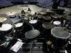 Chris Johnson's Rihanna drum setup in pictures